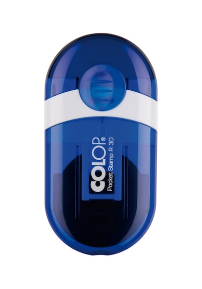 Colop Cep R30 Mavi Kasa Mavi Keçe - 30 MM