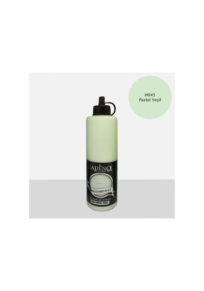 Hibrit Multisurface Akrilik Boya 500 Ml H045 Pastel Yeşil Pastel Yeşil