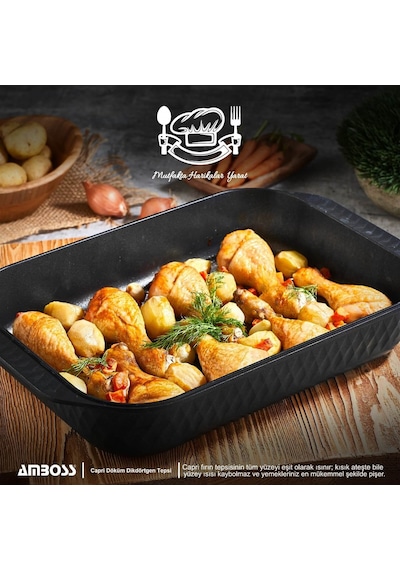 Amboss Capri Döküm Fırın Tepsisi