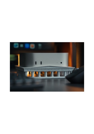 Apple Mac Mini Uyumlu Parthenon Tapınağı Tasarımlı Masaüstü Stand Ve Yükseltici Taban