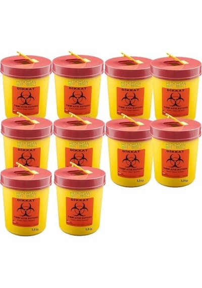 Atık Kovası 1.3 Lt 10 Adet. Atık Kutusu 1.3 Lt 10 Ade