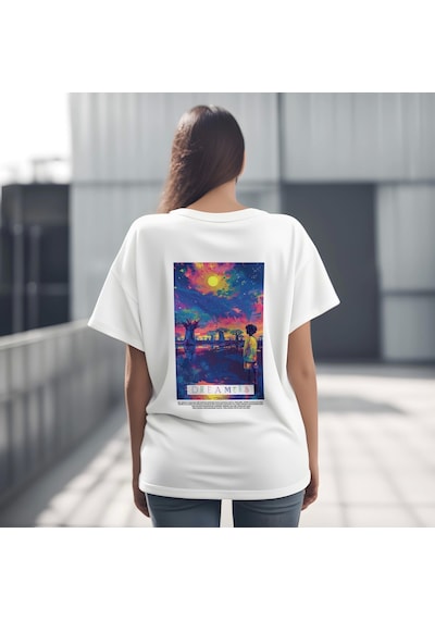 Dreamers Serisi No:9 T-shirt - Gri