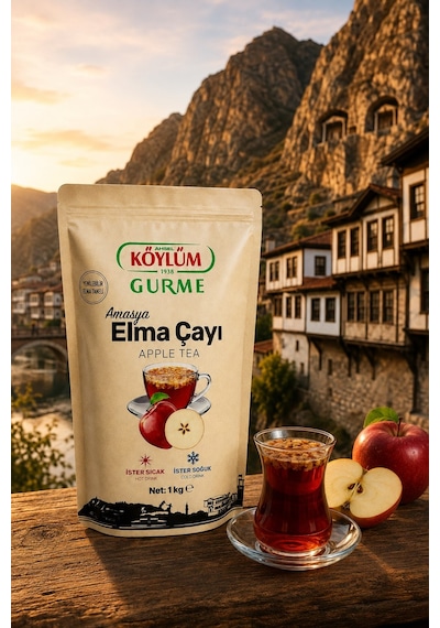 Köylüm Gurme Amasya Elma Çayı 1 Kg