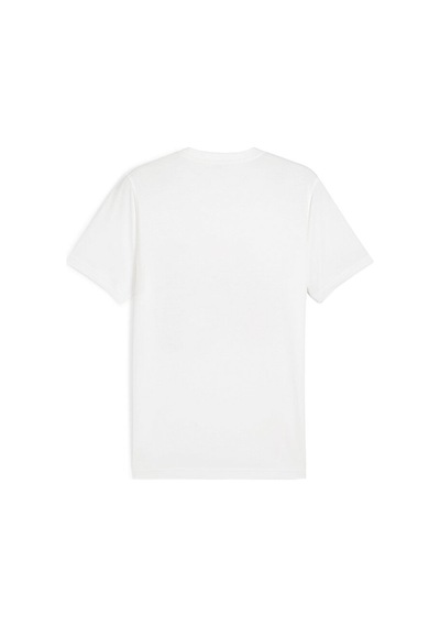 Puma Swished Tee Erkek Basketbol Tişörtü 62480103 Beyaz 62480103