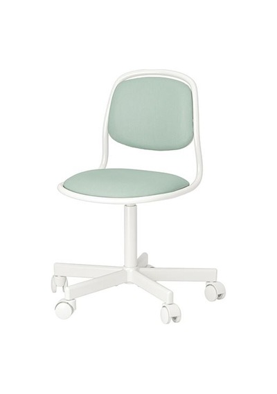 Ikea Örfjäll Çocuk Çalışma Sandalyesi, Beyaz-vissle Yeşil