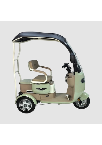 Volta VM2 Üç Tekerlekli Elektrikli Motosiklet Yeşil