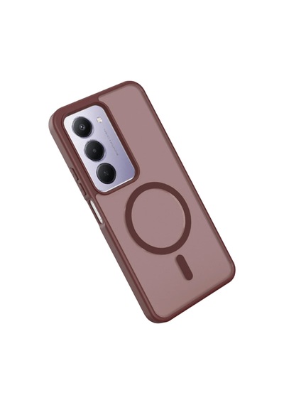 Joko Xiaomi Redmi 15 4g Jota Magsafe Kapak - Bordo 0.2M-Çok Renkli