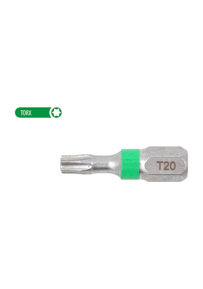 Ceta Form T20 X 25 Mm Torx Bits Uç Renk Kodlu Cb/808tc
