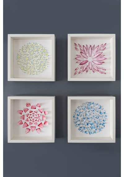 Aishaart Dıy Kit 4 Desenli Suluboya Sanat Seti