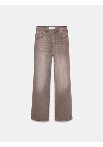 Dilvin 72294 %100 Pamuk Dökümlü Jean-kahve Kahve