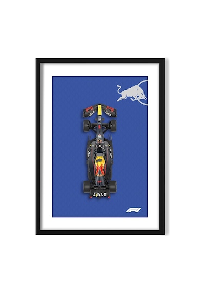 Kartpost3r Formula F1 Red Bull Team Tablo Poster No:0053 Çerçevesiz