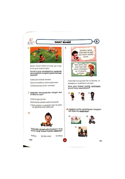 2.sınıf Deneme Sınavı - 3 Kitapcık