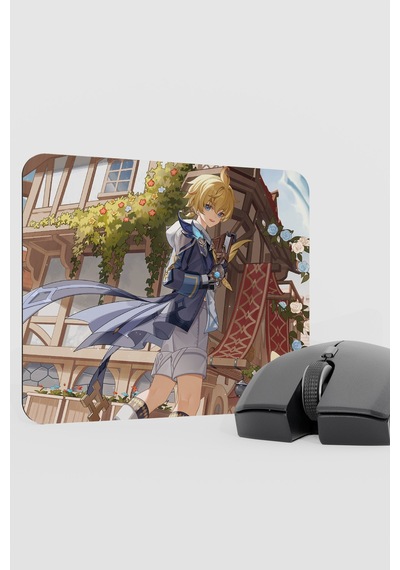 Mika Genshin Impact Anime Oyuncu V1 - 22x18 Gaming Mouse Pad Fare Altlığı