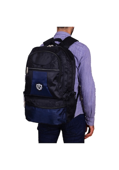 Strong Bag Strong Büyük Boy Dağcı Sırt Seyahat Kamp Çantası Uc Siyah-Lacivert