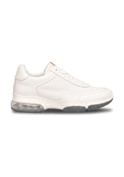 Lufian 111230301 Luke Erkek Hakiki Deri Klasik Sneaker Beyaz