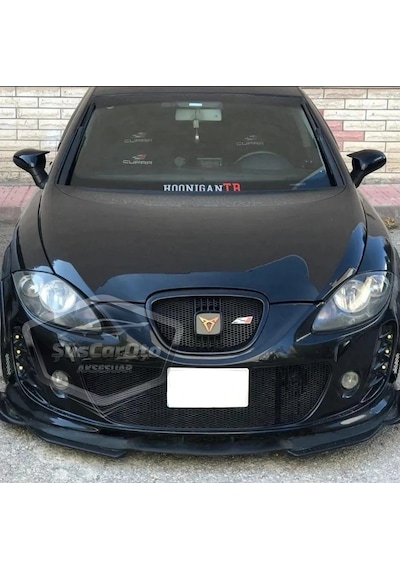 Seat Leon Mk2 2005-2008 Makyajsız Kasa İle Uyumlu Batman Yarasa Ayna Kapağı Piano Black Abs Plastik 00 Şüscaroto Aksesuar