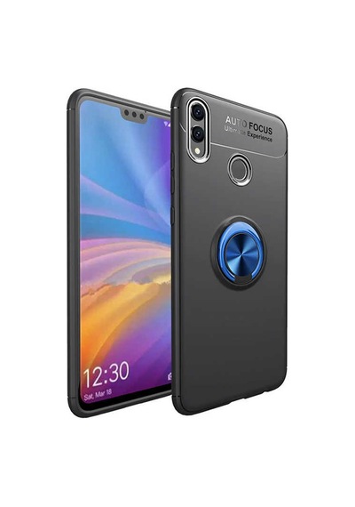 Huawei Honor 8c Kılıf Zore Ravel Silikon Kapak Kırmızı