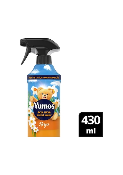 Yumoş Nergis Açık Hava Etkisi, Yıkanması Zor Eşyalar İçin Sprey 430 Ml Tekli