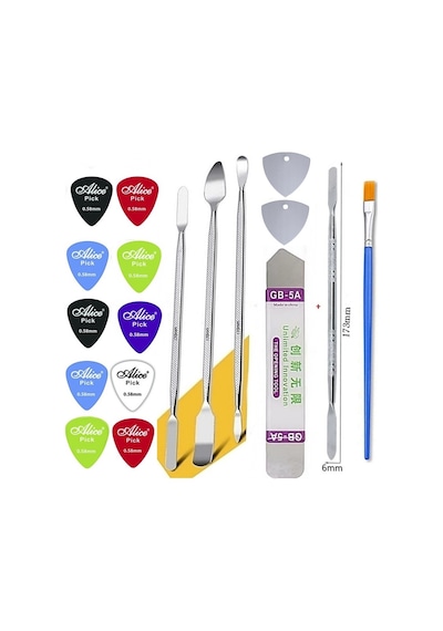 Çok Amaçlı Bilgisayar Laptop Notebook Tv Tablet Telefon Vs Plastik Ve Metal Pena Ekran Kasa Açma Aparatı Seti05
