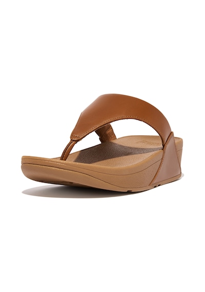 Roncato 592 Light Tan Terlik Kadın Diğer I88-001 / 323 / 592 Fitflop Lulu Leather Toe-post Kızıl Kahve