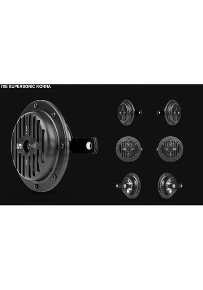 Ahmet Otomotiv Seger 70e Supersonıc Superton Korna 12v 390/320hz 118db