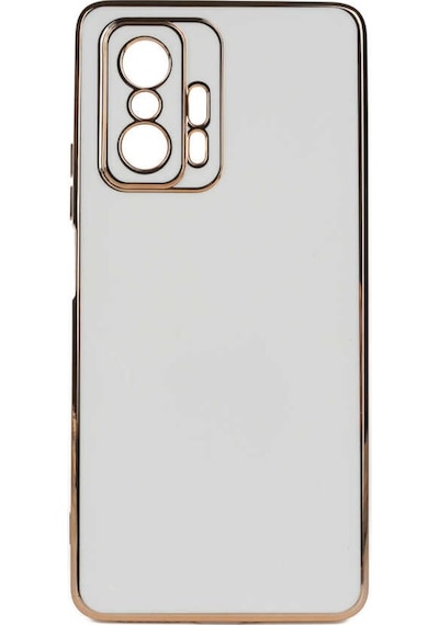 Xiaomi Mi 11T Pro 5G Parlak Kenarli Bark Silikon Kilif 547680943