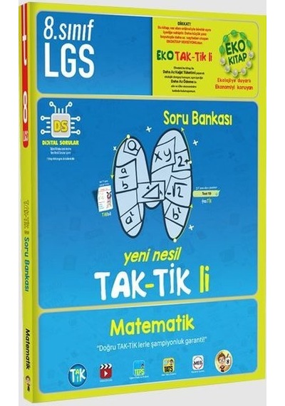 8.Sınıf Matematik Eko Taktikli Soru Bankası- Tonguç Akademi