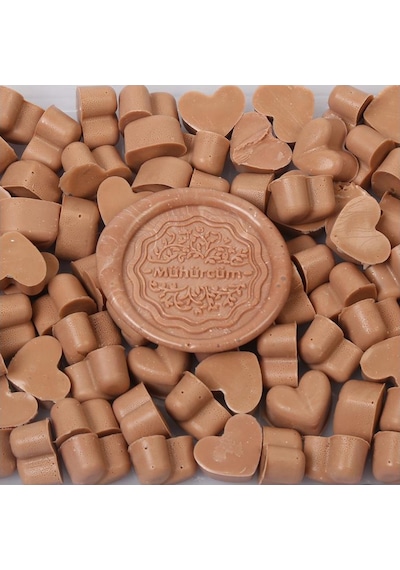 Mühür Mumu Eritme Kalp Boncuk Paket Model No: 107 KARAMEL SÜTLÜ