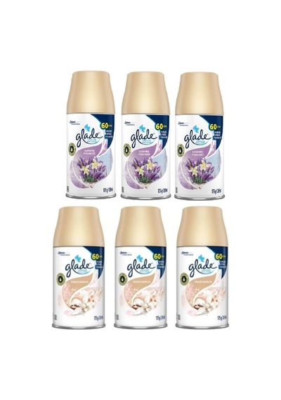 Glade Oda Kokusu Lavanta Ferahlığı + İpeksi Vanilya 6 x 269 ML