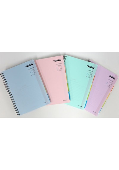 Morning Glory 8000 Çizgili Defter 26,2x19 Cm Açık Pembe 11210-88729