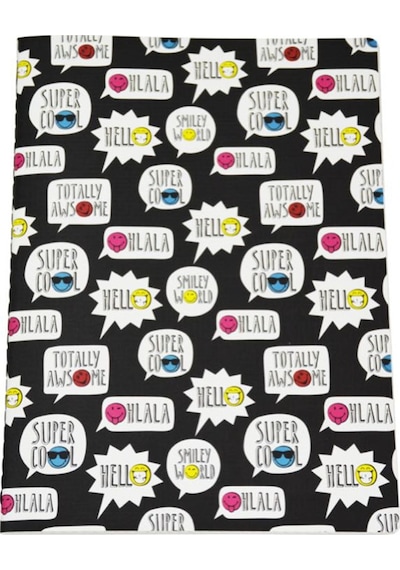 Smiley Trendy 19 26 Defter 60 Yaprak Çizgili Çok Renkli
