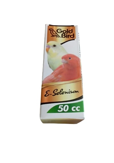 Gold Bird Kafes Kuşları İçin E Vitamini ve Selenyum 50 ML