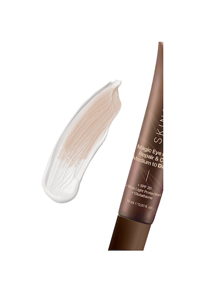 Skin Sensual Magic Eye Duo Repair & CC -Çift Etkili Onarıcı ile Aydınlatıcı Göz Altı Kremi | Medium to Dark 15ml