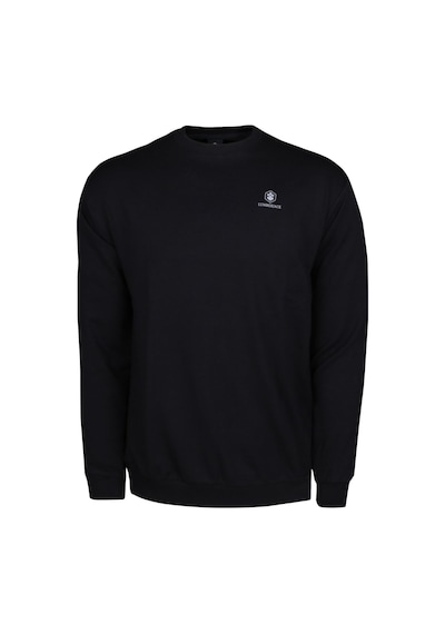 Lumberjack Sn75 Basic Siyah Erkek Günlük Sweatshirt Siyah