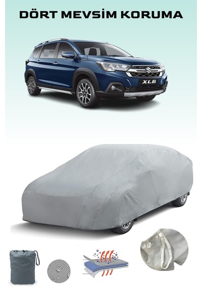 Gri Suzuki Xl6 Araba Brandası, Oto Örtüsü, Araba Çadırı Gri