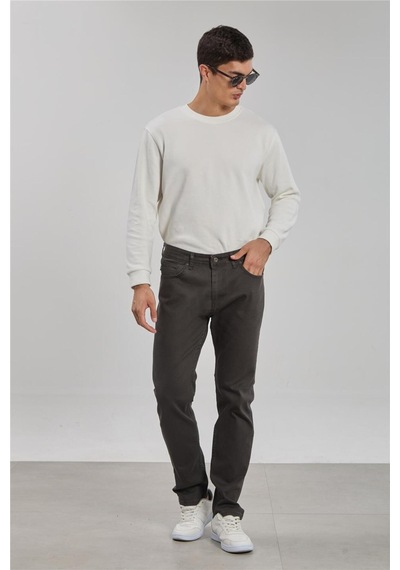 Barrels And Oıl Erkek Violet Regular Fit Pantolon - Haki Haki