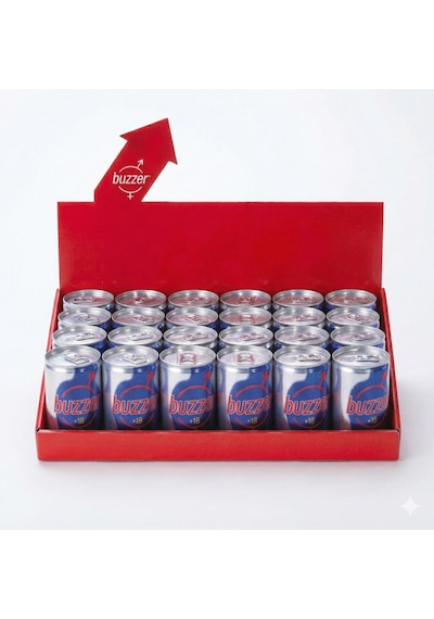 Buzzer Enerji Içeceği +18 24 Adet