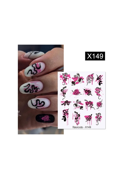 Su Transferli Nail Art Sticker X149 55344-4