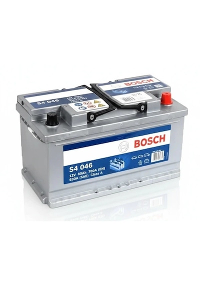 Bosch S4 046 12 V 80 Ah Akü