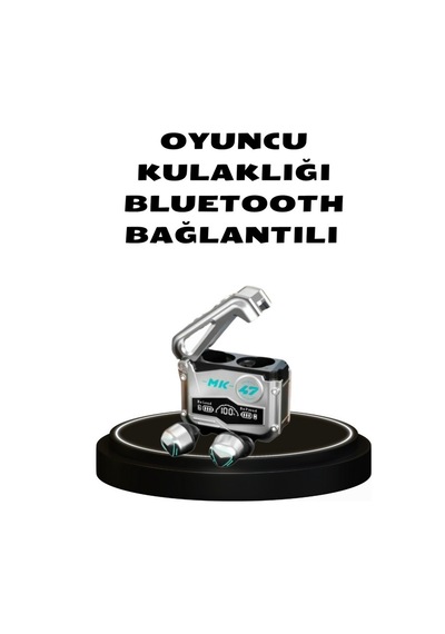 Kablosuz Spor Kulaklık Düşük Gecikmeli Oyun Modu, Powerbank Şarj Kutusu - Diğer