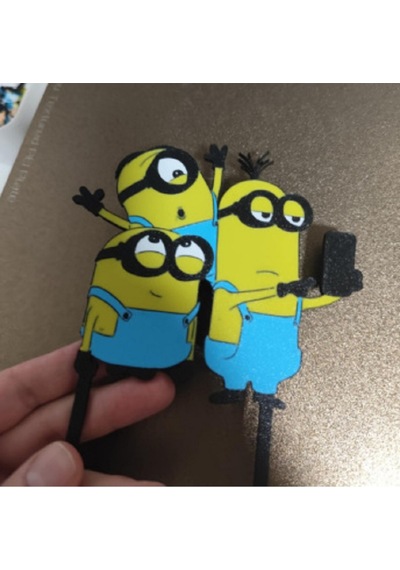 Minyonlar Pasta Süsü