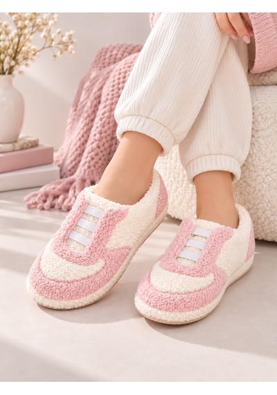 Moon Cloud Kürk Detaylı Peluş Ev Ayakkabısı Rahat Kaydırmaz Taban Sıcak Tutan Kışlık Ev Botu Panduf Zyn31312 Pembe Moon Cloud Kürk Detaylı Peluş Ev Ayakkabısı Rahat Kaydırmaz Taban Sıcak Tutan Kışlık Ev Botu Panduf Zyn31312 Pembe