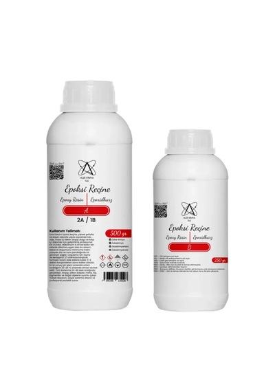 Epoksi Reçine Hobi, Takı Ve Dekoratif Şeffaf Döküm Uygulamaları İçin 750 Gr