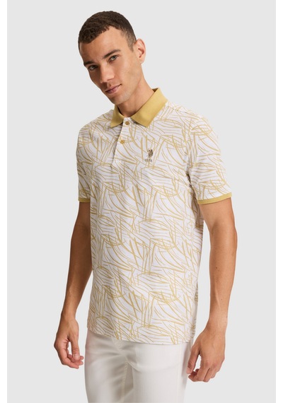 U.s. Polo Assn. Erkek Bej Tişört 50327014-vr011