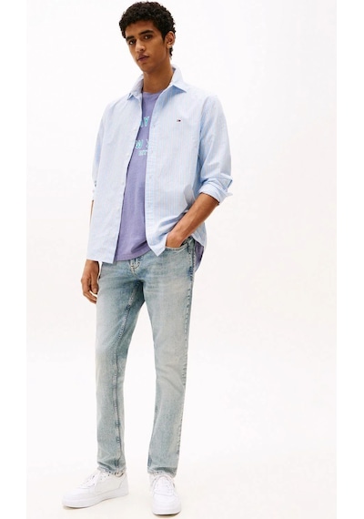 Tommy Hilfiger Scanton Slim Cı6137 Açık Mavi Erkek Jean-8670 Açık Mavi