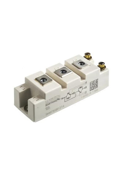Semikron Skm75gb12t4 Igbt Modülü İkili Yarım Köprü Maks.115 A 1200 V