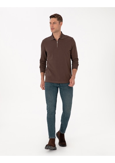 Pierre Cardin Erkek Koyu Kahverengi Sweatshirt 50314046-vr084 Koyu Kahverengi Pierre Cardin Erkek Koyu Kahverengi Sweatshirt 50314046-vr084 Koyu Kahverengi