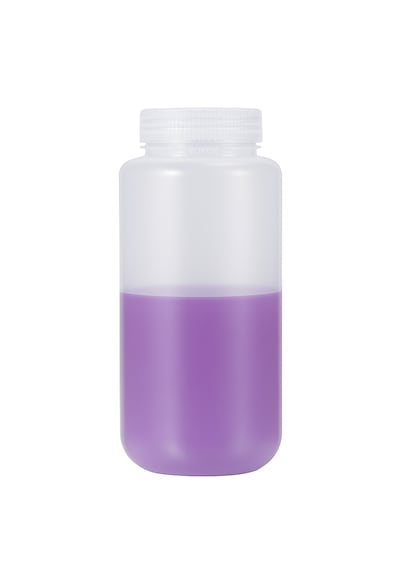 Borox Plastik Şeffaf Şişe 1000ml - Vida Kapaklı - 12 Adet Toptan