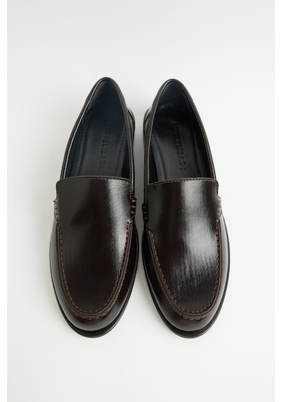 Lutvelizade Loafer 2602 Loafer 2602 Acı Kahve Kadın Loafer Acı Kahverengi