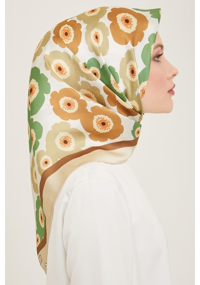 Armine İpek Eşarp 2024 Yaz - 9106-35 Twill - 9106-35